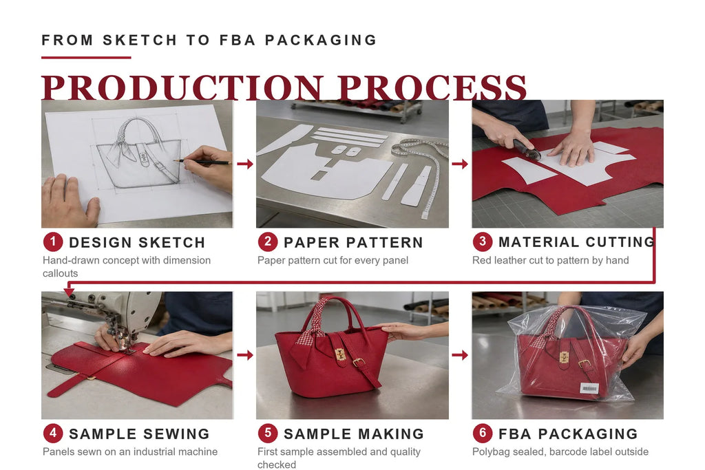 Toros Two Piece Red Pebbled PU Leather Bucket Bag Set with Scarf and Pouch for Women Custom logo Crossbody Bag Wholesale
