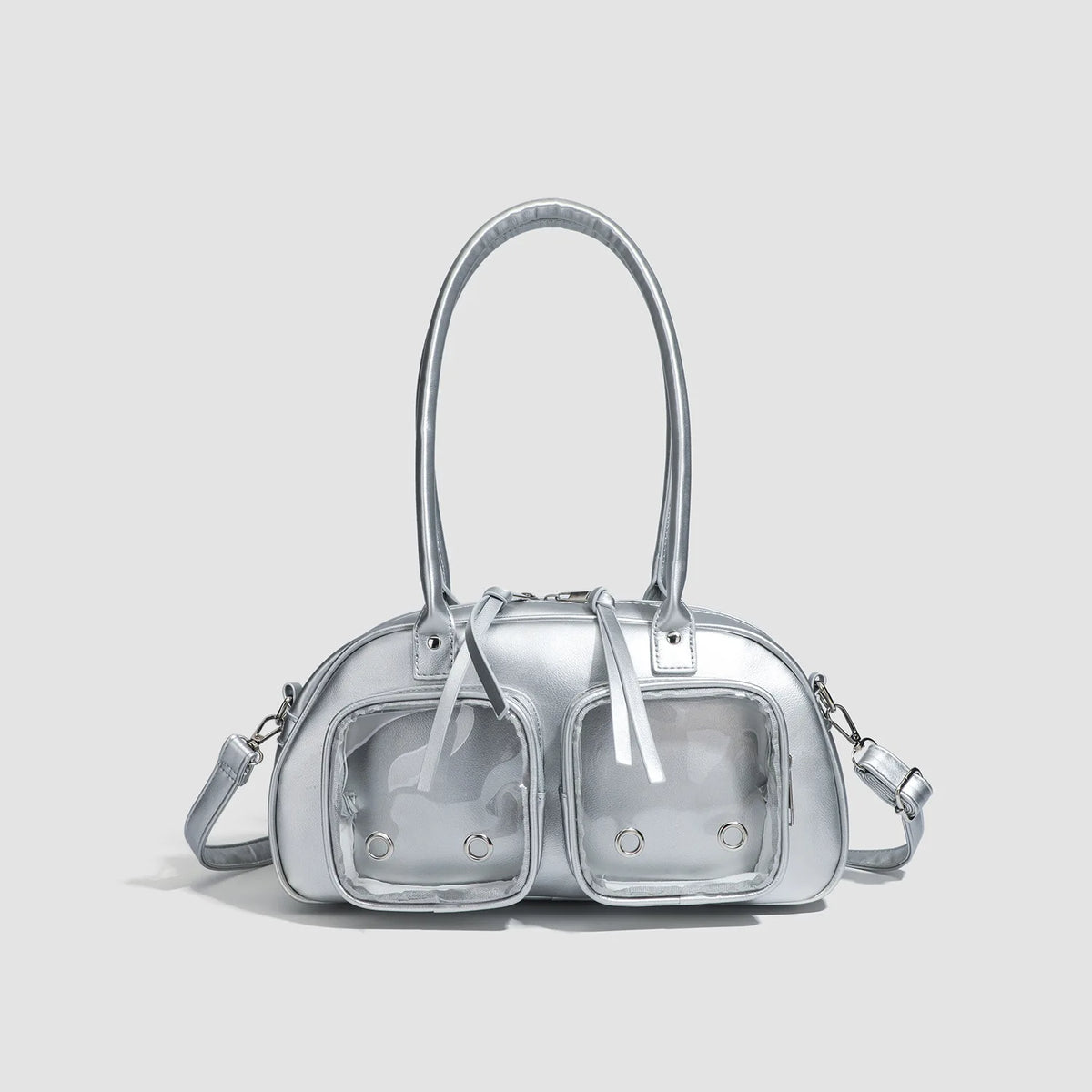 Tote 2025 Spring New Zipper PU Bow Pillow Bag Single Shoulder Underarm Bag Women's Second Dimension Medium Food Pain Women