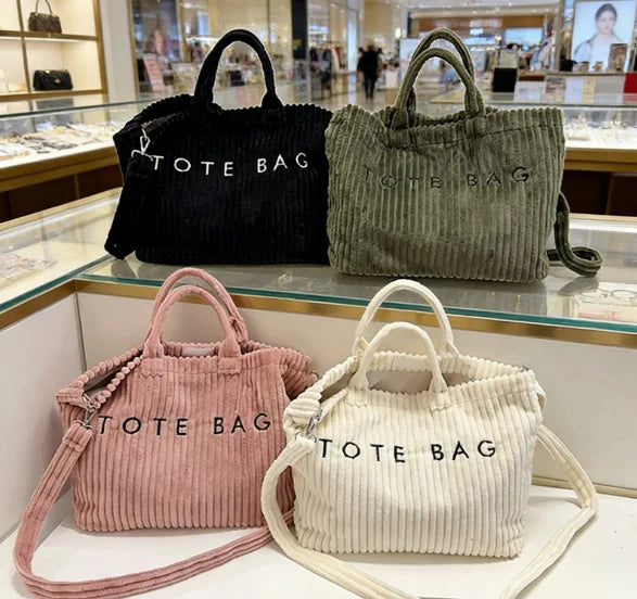 Tote Bag Ladies High Quality custom made Women's Travel Tote Large Capacity Crossbody Handbag Custom Logo Students Zipper Dual