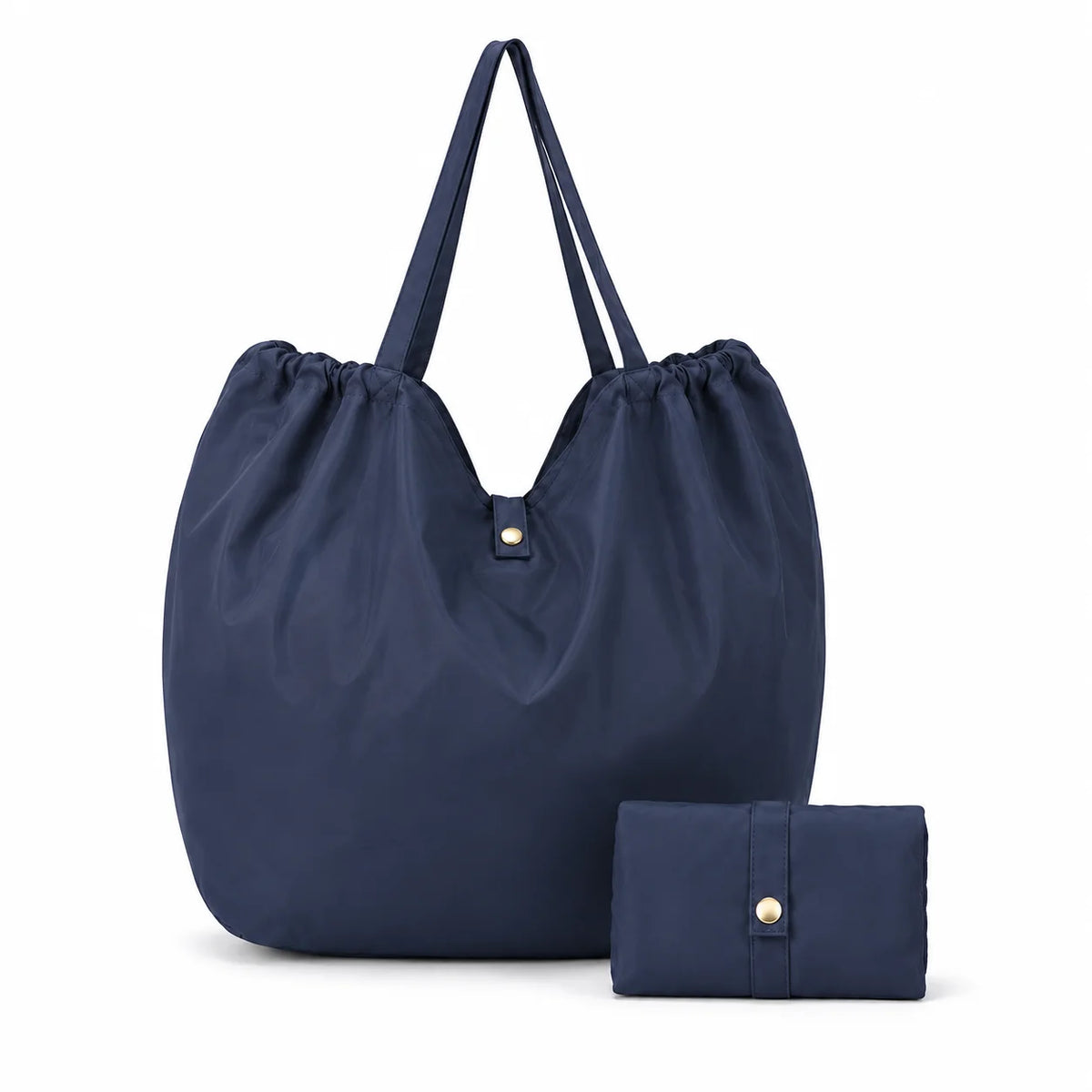 Tote Bag Verified Factory Waterproof Nylon Foldable for Men Large Capacity Business Travel Gym Bag Navy Blue Low MOQ OEM/ODM
