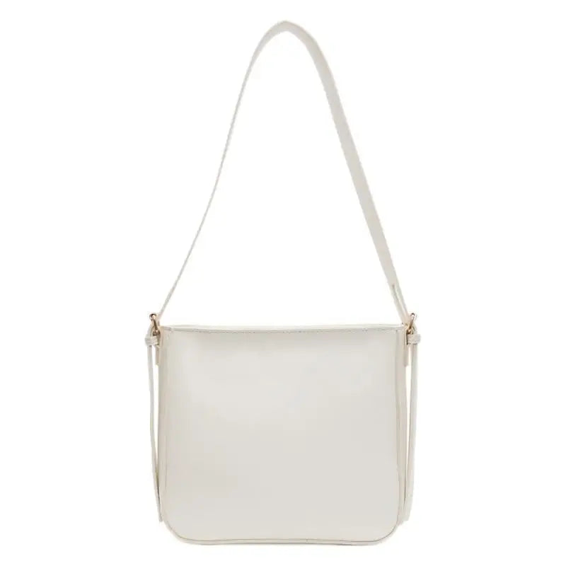 Tote Bag Women's Cross-border Retro Medium Zipper Large Capacity Simple Casual One-shoulder Underarm Crossbody Bucket Bag