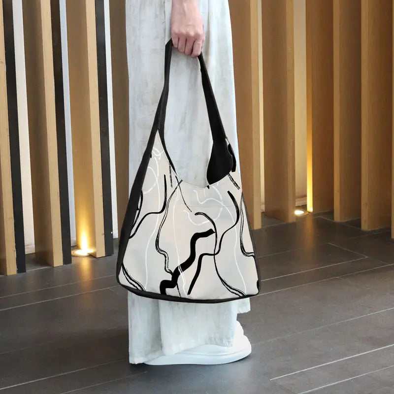 Tote Casual Ladies custom made Canvas Crossbody Handbags Fashion Shoulder Underarm Bag Women's Promotional Wholesale