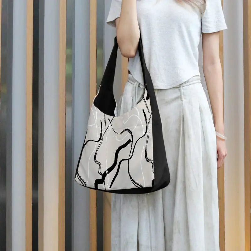 Tote Casual Ladies custom made Canvas Crossbody Handbags Fashion Shoulder Underarm Bag Women's Promotional Wholesale