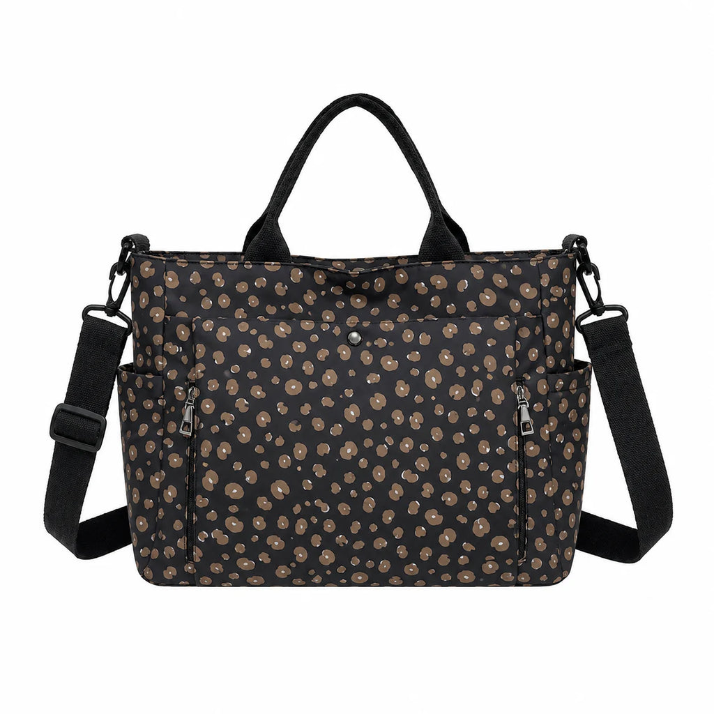 Tote | Water-resistant Nylon Organizer Work Multi Pocket Laptop Tote Bag | Verified Factory Wholesale for Boutique Retailers