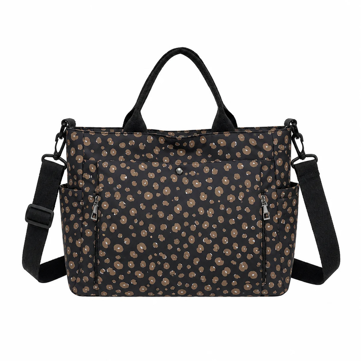 Tote | Water-resistant Nylon Organizer Work Multi Pocket Laptop Tote Bag | Verified Factory Wholesale for Boutique Retailers