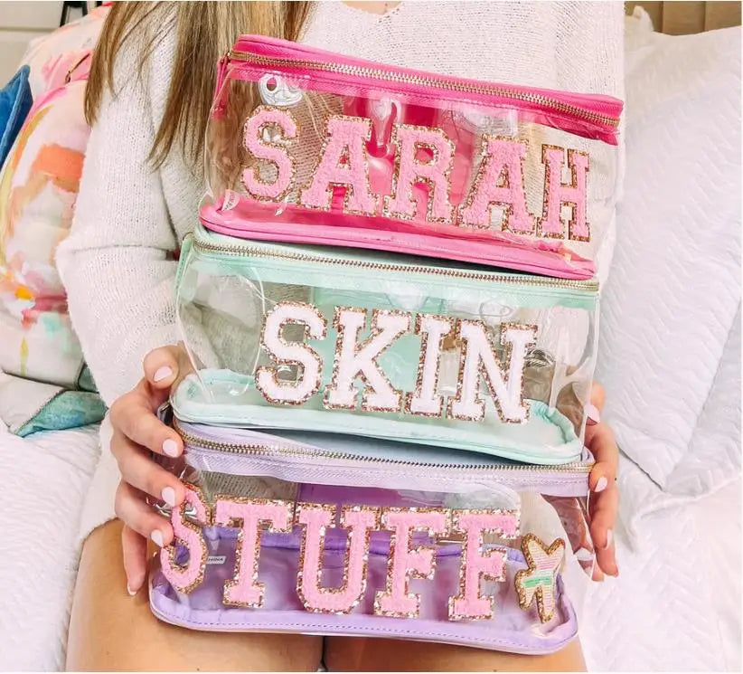 Travel clear Cosmetic Pvc Travel Makeup Toiletry Bag Transparent Small