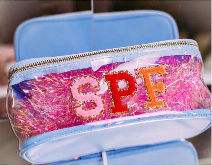 Travel clear Cosmetic Pvc Travel Makeup Toiletry Bag Transparent Small