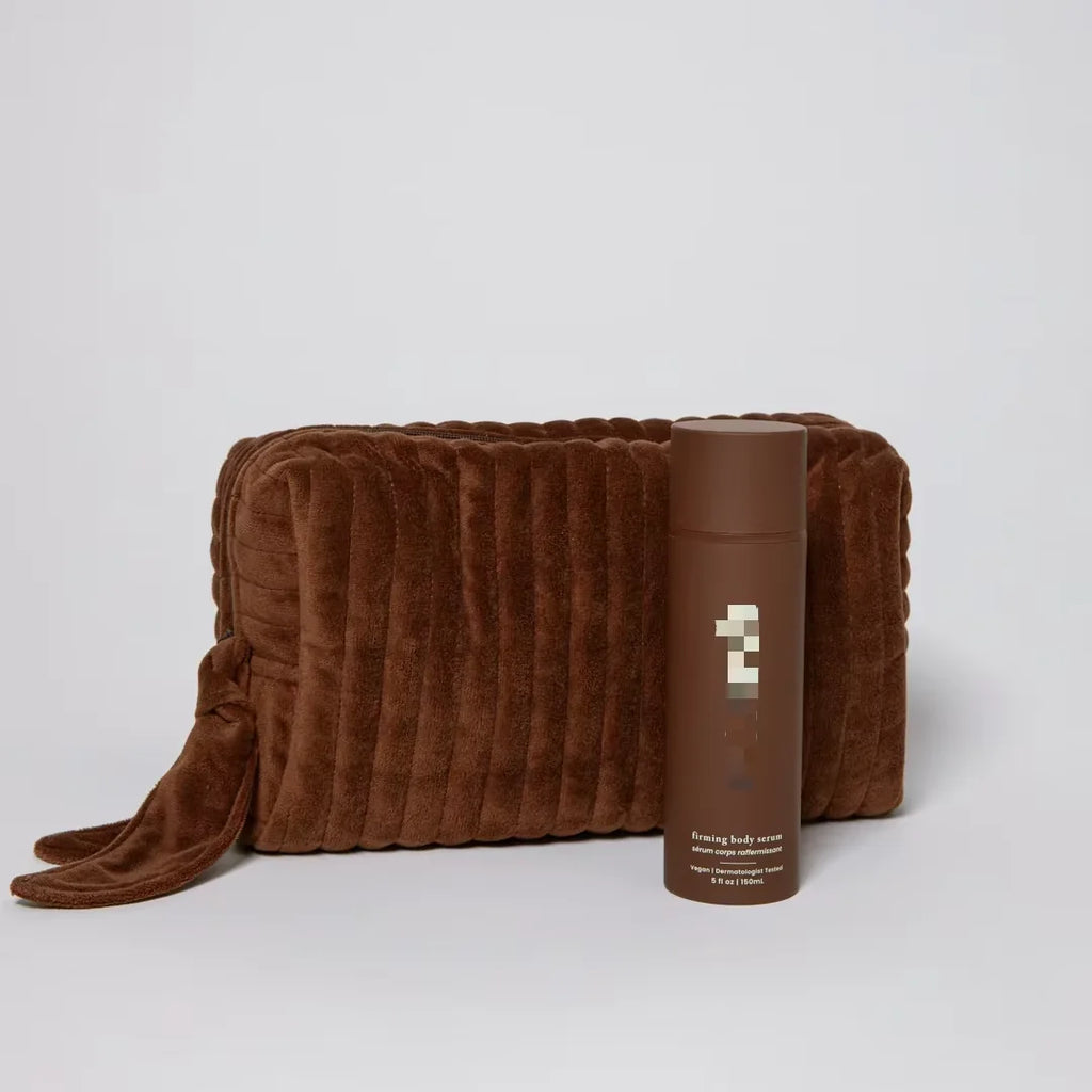 Vertical Quilted Velvet Makeup Bag Toiletry Cosmetic Organizer Bag Soft Travel Toiletry Bag with Zipper Pull