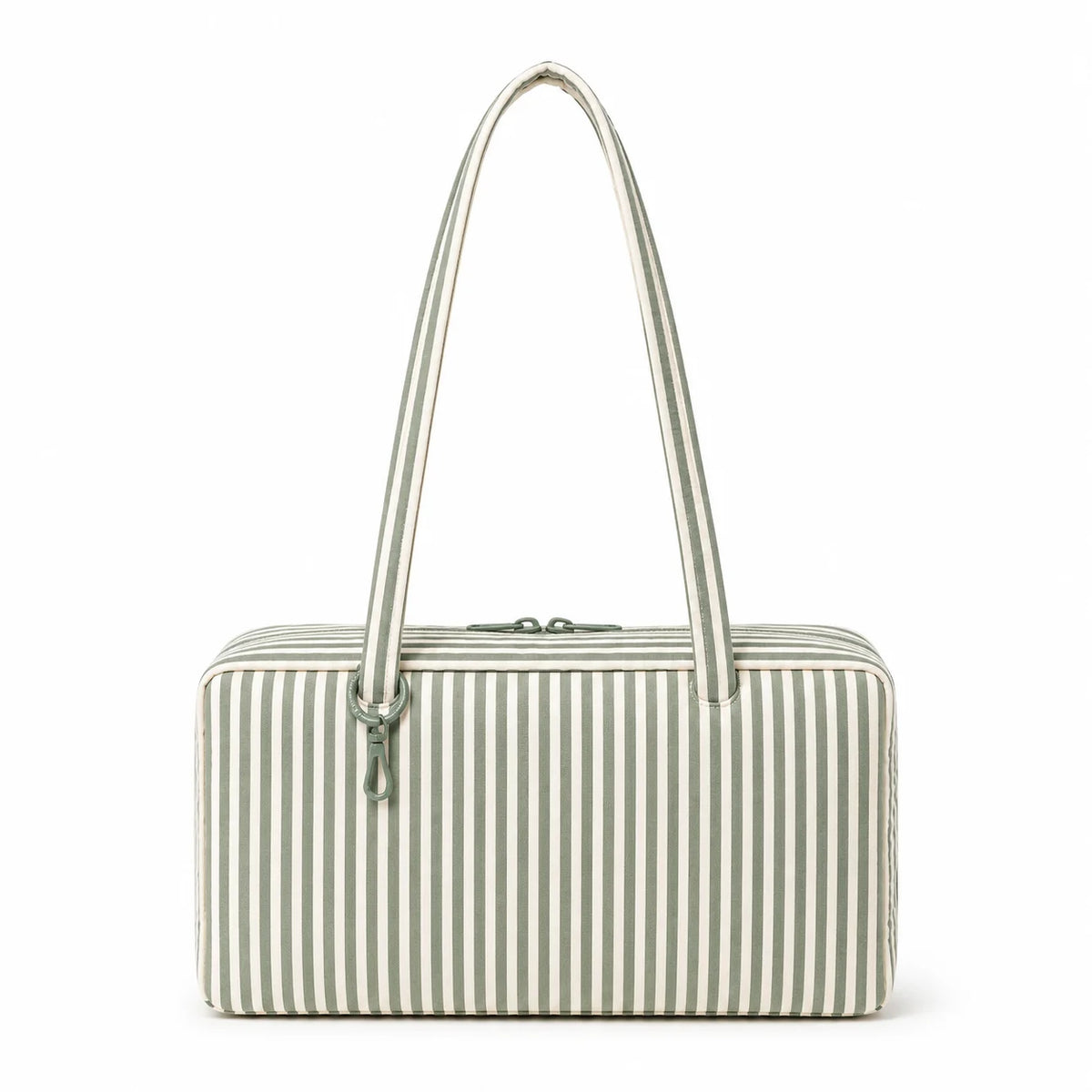 Water-resistant Nylon Polka Dot Shoulder Tote Bag Retro Soft Underarm East-West Handbag Private Label Verified Factory Maker