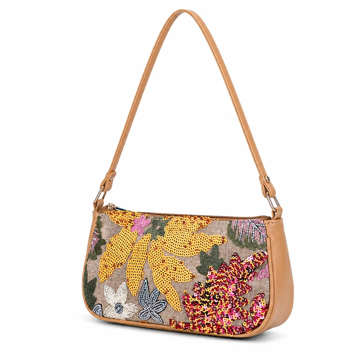 Wholesale Custom East-West Women's Quiet custom made Shoulder Bag Embroidered logo Handheld Shoulder Crossbody Bag