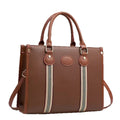 Wholesale Customizable PU Leather Polyester Lining Tote Bag OEM/ODM ServiceWomen's Trendy Large Capacity PU Handbag