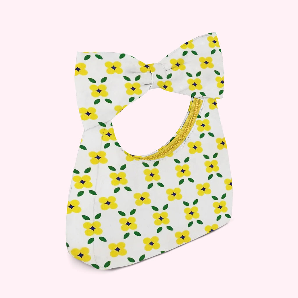Wholesale Cute Bow Handle Bag Custom Pattern Shoulder Bag