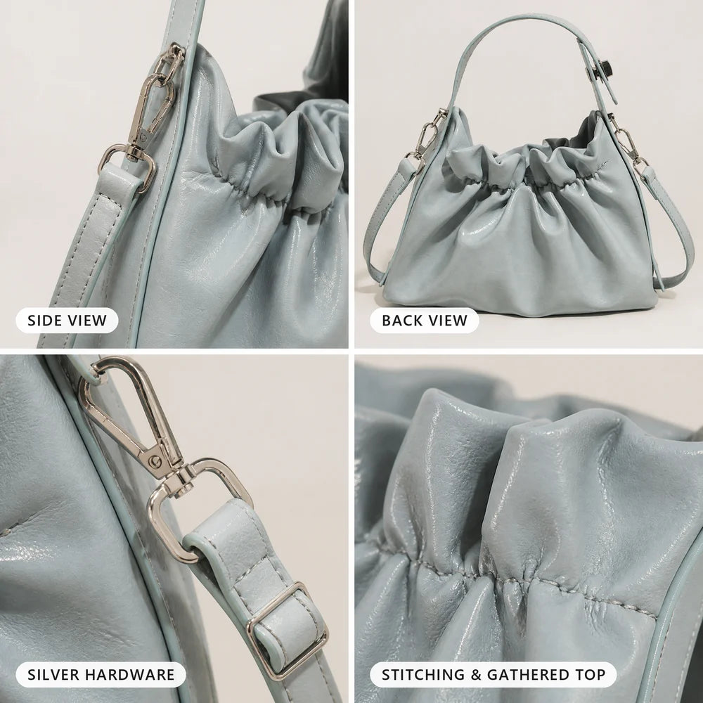 Wholesale Fashion Outdoor Candy Pattern Chains Single Strap Large Capacity Waterproof PU Polyester Lining Tote Bag