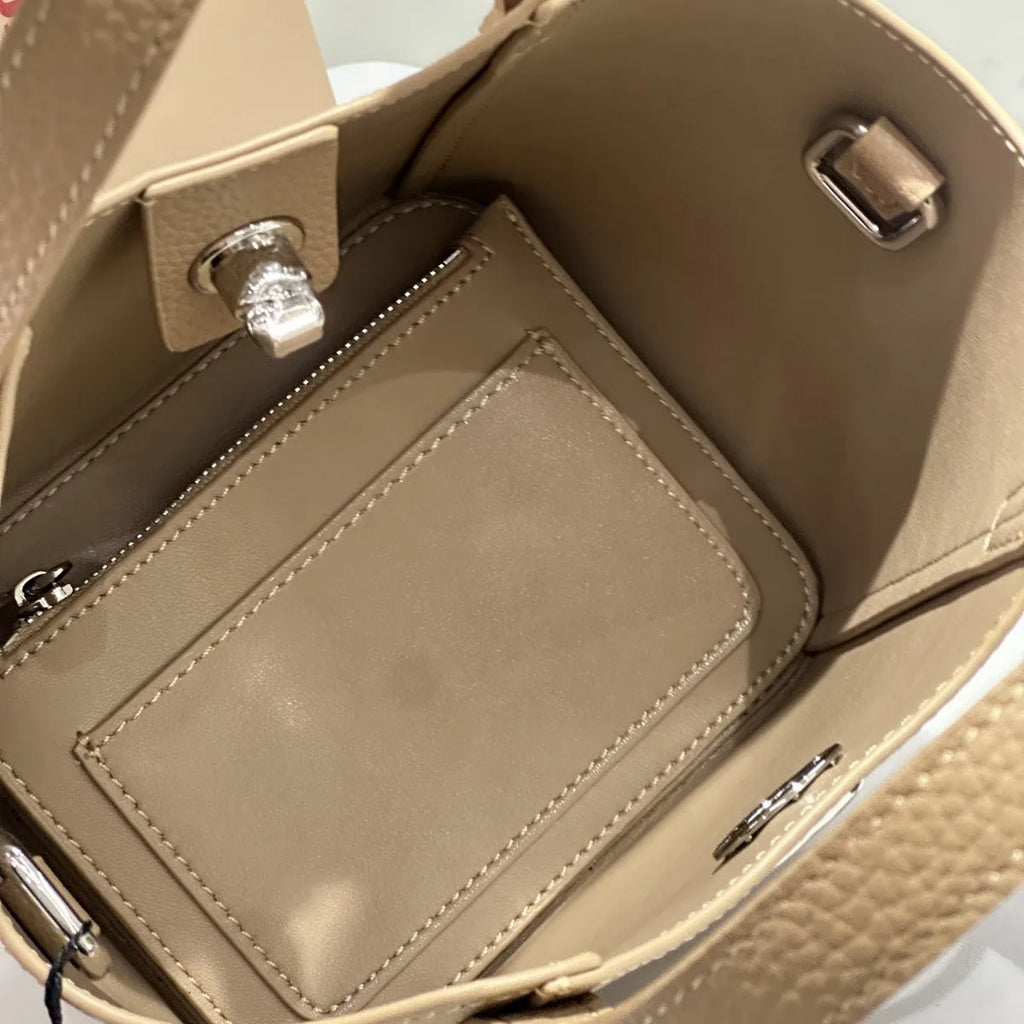 Wholesale Genuine Leather Ladys Bags New Suede Cowhide Women's Handbags Bucket Bags Fashion Ladies Small Bags