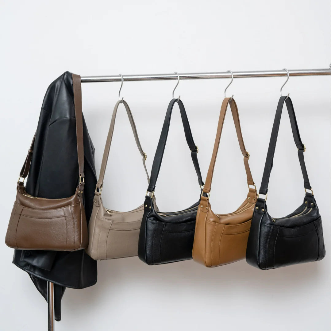 Wholesale Genuine Leather Women's Bags Hot Sale of Simple Fashion Cowhide Ladies Shoulder Bags Crossbody Bags