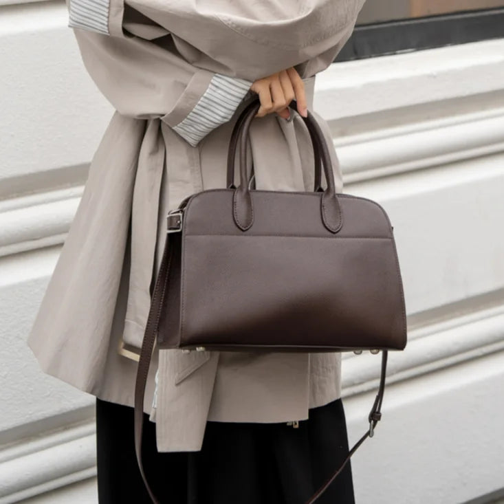 Wholesale Genuine Leather Women's Handbags Crossbody Shoulder Bags Hot Sale of Cowhide Large Handbags Popular Ladies Bags