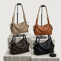 Wholesale Genuine Leather Women's Handbags Crossbody Bags New Lychee Print Cowhide Ladies Shoulder Bag Underarm Bags