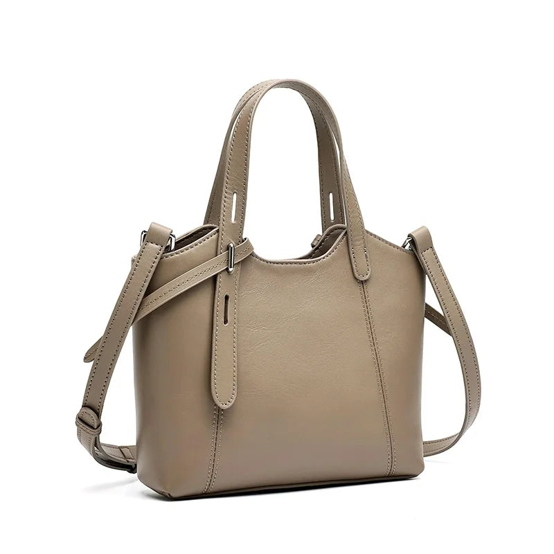 Wholesale Genuine Leather Women's Handbags Crossbody Bags New Simple Fashion Cowhide Ladies Bags Luxury Bags