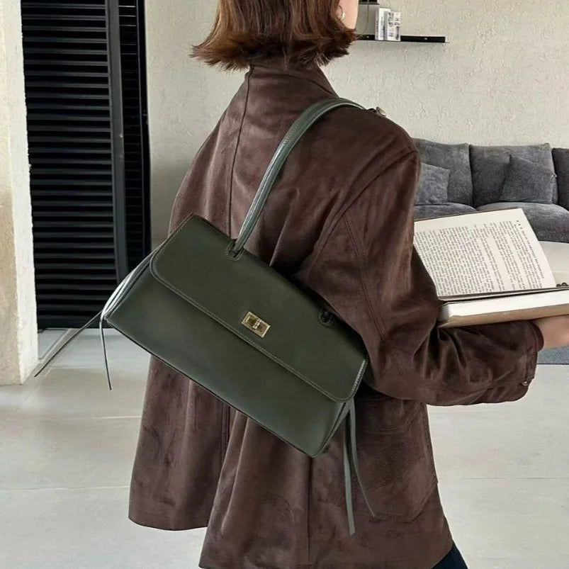 Wholesale Genuine Leather Women's Handbags Fashion Luxury Ladys Bags Hot Selling Cowhide Ladies Shoulder Bags Underarm Bags