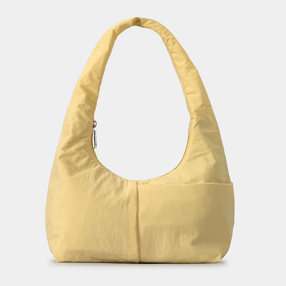 Wholesale Summer Custom Lightweight PU Handbag Minimalist High Quality Casual Soft Waterproof Underarm Shopping Shoulder Bag