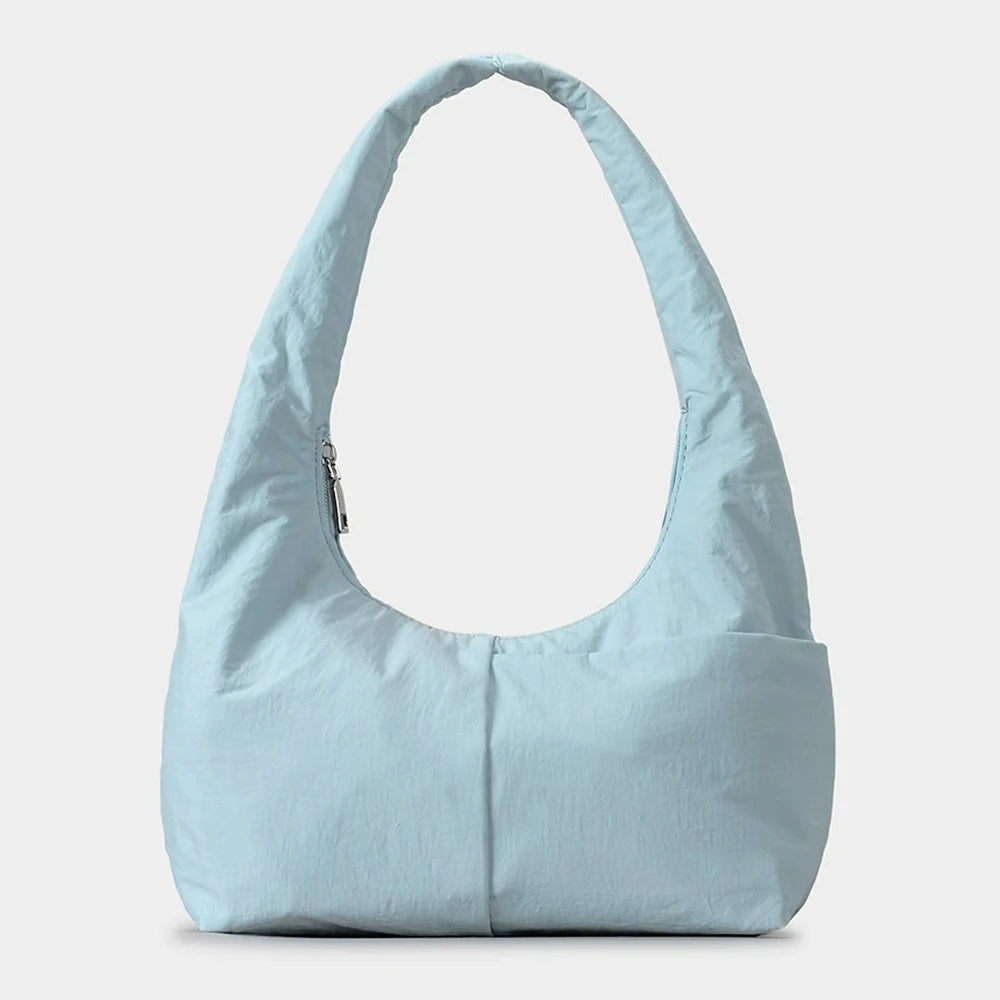 Wholesale Summer Custom Lightweight PU Handbag Minimalist High Quality Casual Soft Waterproof Underarm Shopping Shoulder Bag