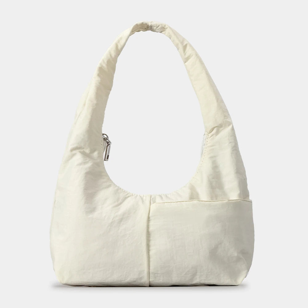 Wholesale Summer Custom Lightweight PU Handbag Minimalist High Quality Casual Soft Waterproof Underarm Shopping Shoulder Bag