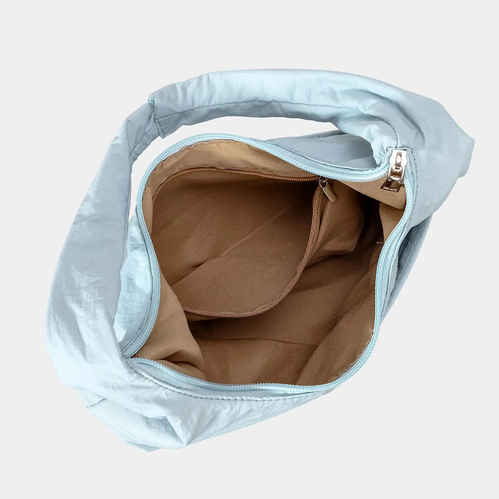 Wholesale Summer Custom Lightweight PU Handbag Minimalist High Quality Casual Soft Waterproof Underarm Shopping Shoulder Bag