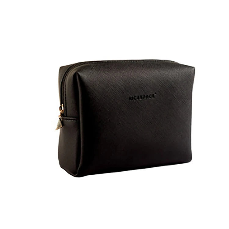 Wholesale Woman Pu Leather Wash Bag Custom Lady Makeup Bag Travel Cosmetic Bag