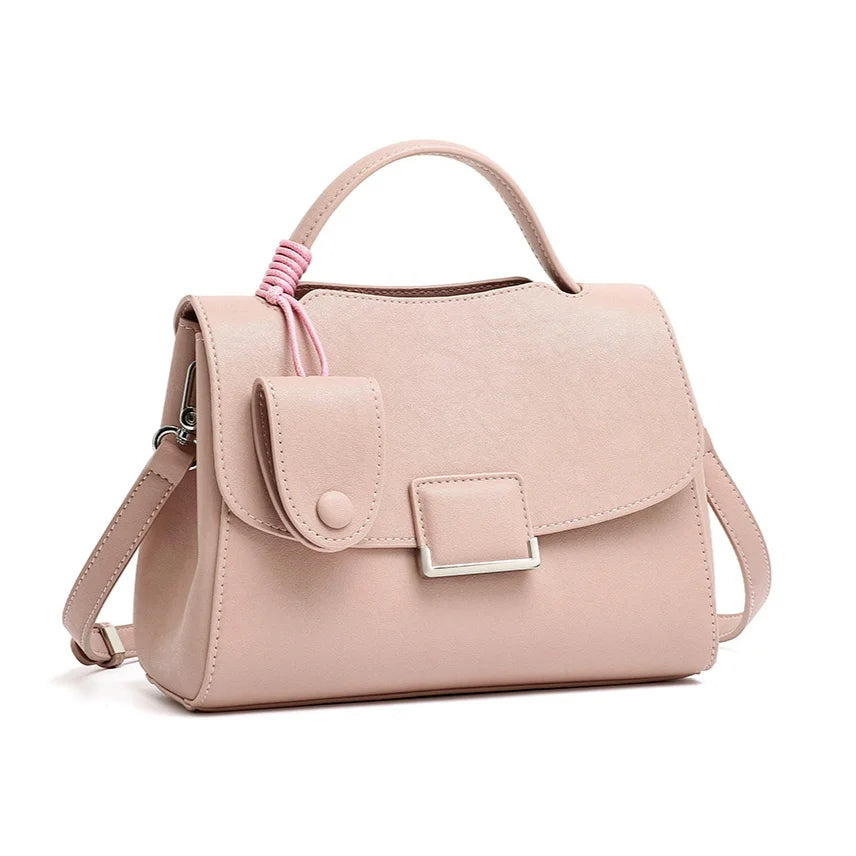 Wholesale Women's Bags Genuine Leather Women's Handbags Simple Fashion Cowhide Ladies Shoulder Bags Crossbody Bags