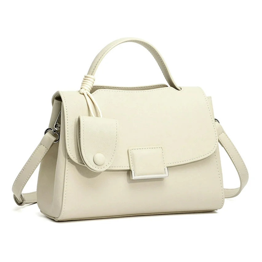 Wholesale Women's Bags Genuine Leather Women's Handbags Simple Fashion Cowhide Ladies Shoulder Bags Crossbody Bags