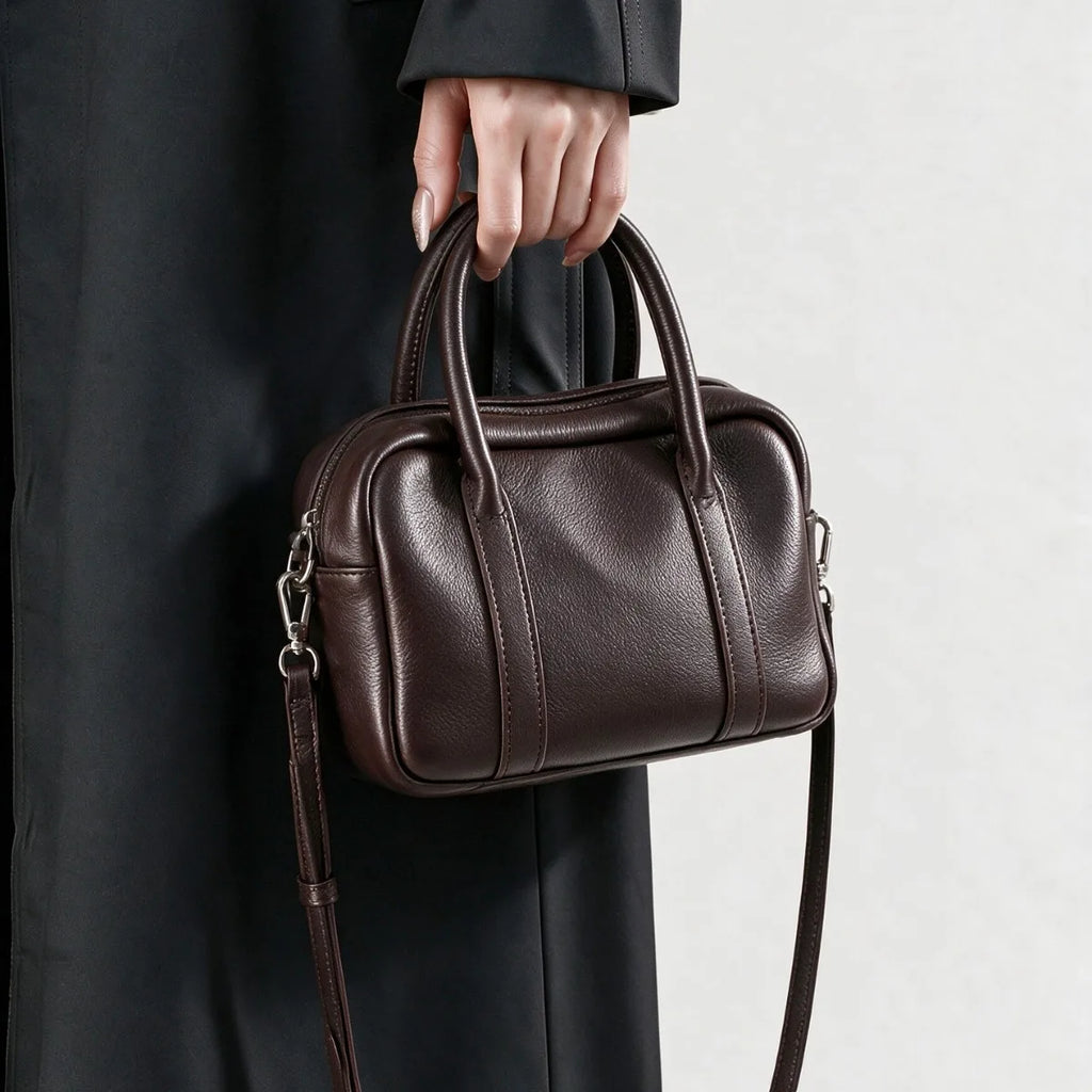 Wholesale or Customized Genuine Leather Women's Bags Simple Fashion Cowhide Small handbags Crossbody Bags for Women