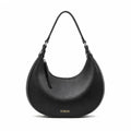 Women Half Moon Shoulder Bag RFID Blocking Crescent Clutch Purse Anti Theft Clip Vegan Leather for Daily Use