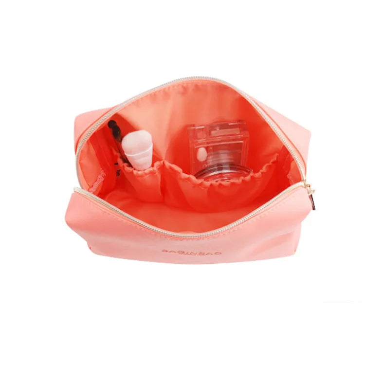 Zip Lock Canvas Envelope Mini Pu Pouch Bags Makeup with Zipper