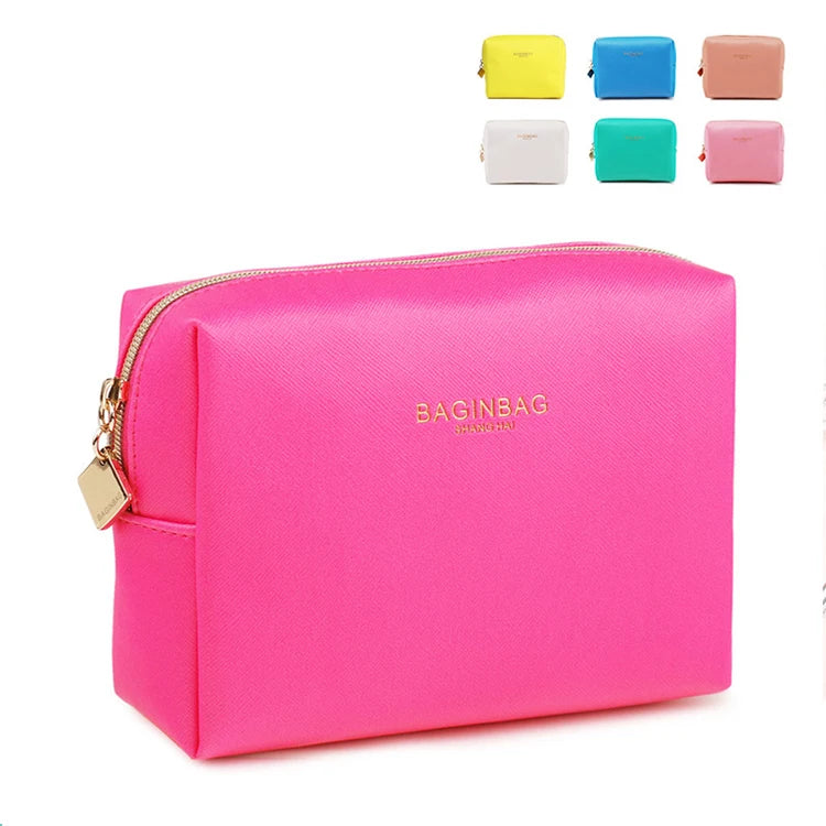 Zip Pu Wedding Gift Custom Packing Pouch Shape Luxury Packaging