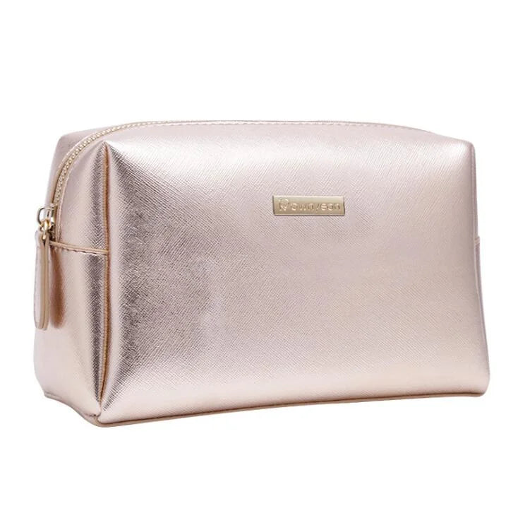 Zipper Makeup Coin Custom Mini Pouch Pu Leather With logo
