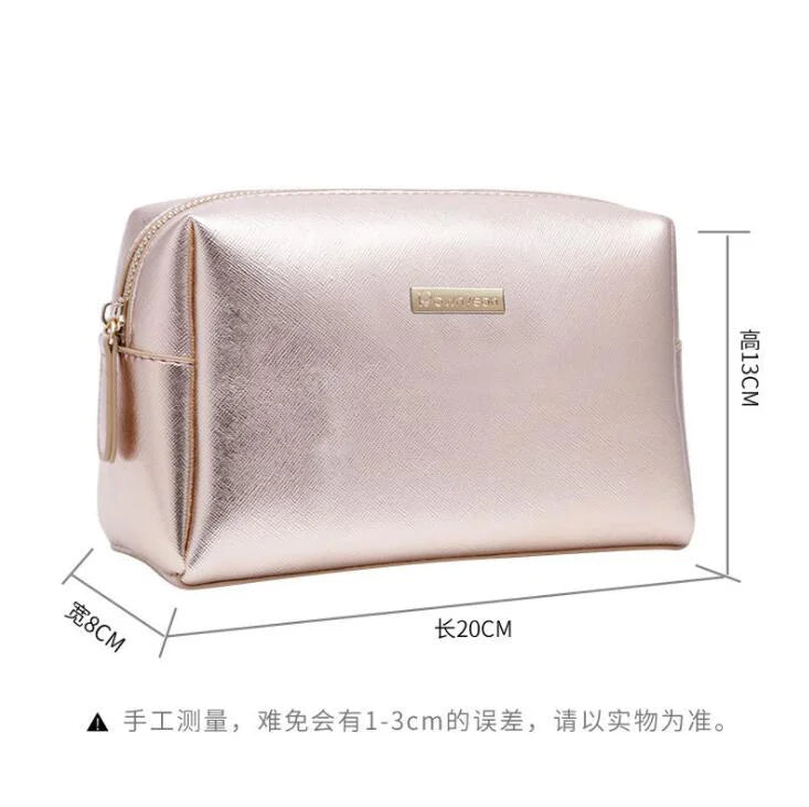 Zipper Makeup Coin Custom Mini Pouch Pu Leather With logo