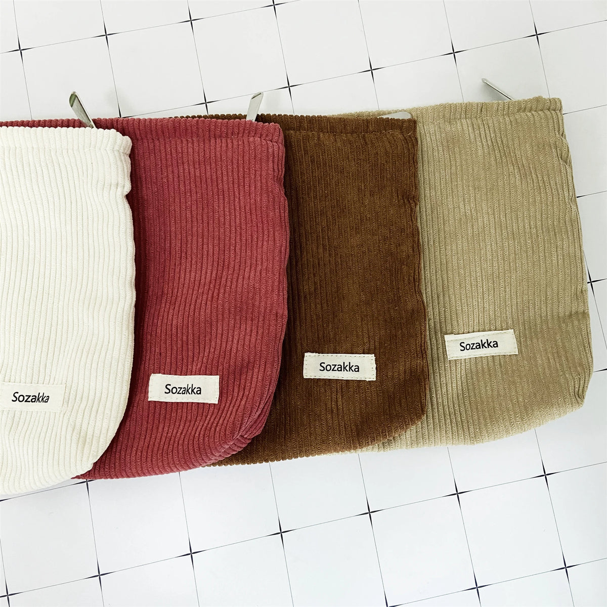 Zipper for Girls Big Pouches Sustainable Small Packaging Pouch Bag Cosmetic