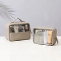 clear Cosmetic Pvc Transparent Makeup Shopping Bag for Cosmetics clear