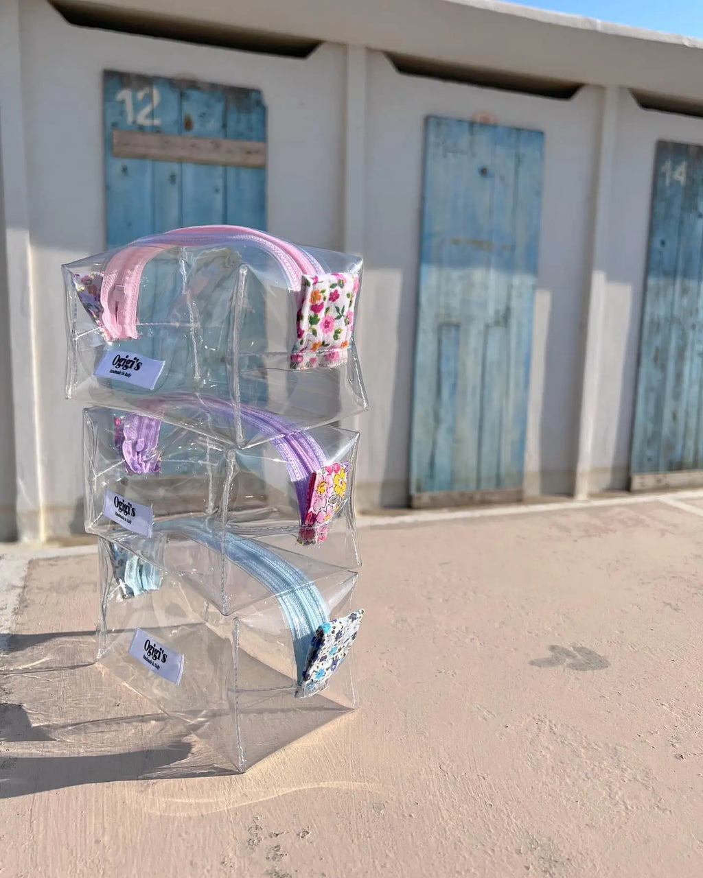 clear Make up logo Transparent Pouch Packaging Pvc Bag Cosmetics with Zipper for Cosmetic