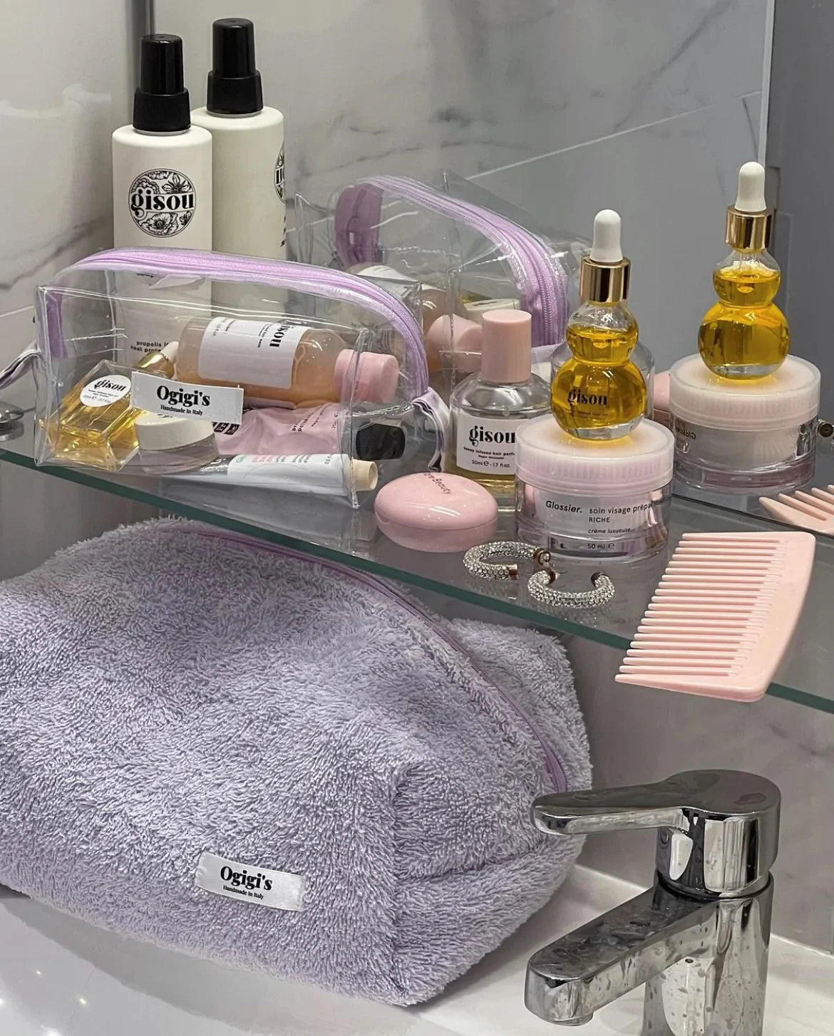 clear Make up logo Transparent Pouch Packaging Pvc Bag Cosmetics with Zipper for Cosmetic