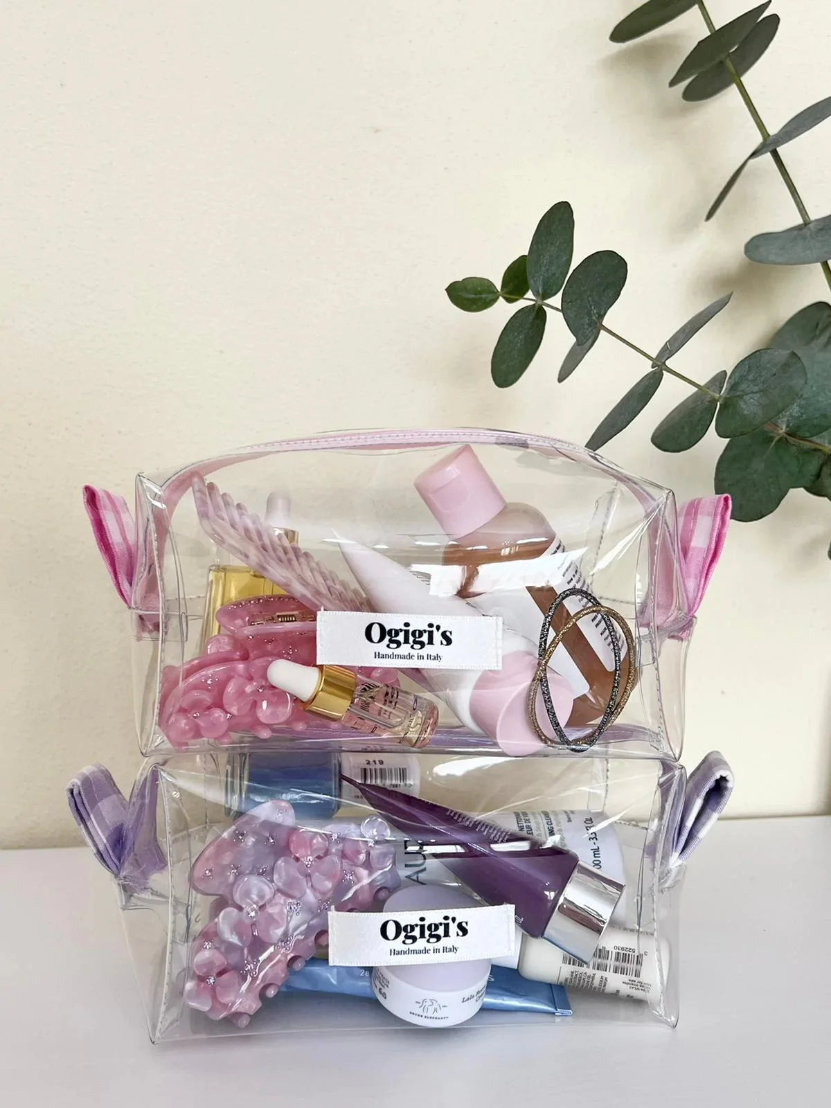 clear Make up logo Transparent Pouch Packaging Pvc Bag Cosmetics with Zipper for Cosmetic
