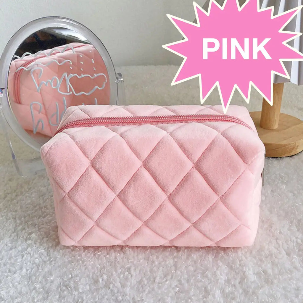 logo Makeup Branded Vanity Premium Custom Pouch Bag