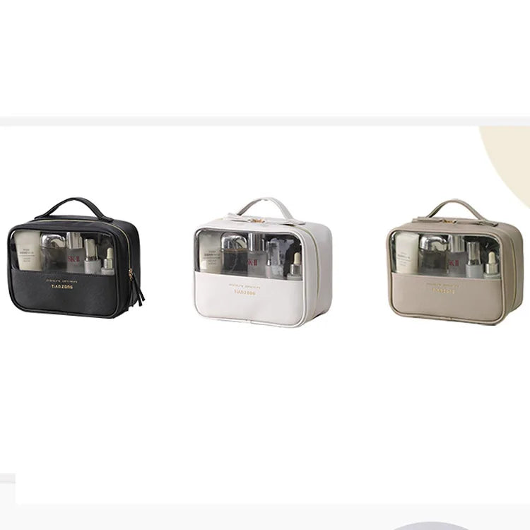 travel size toiletry bags makeup cosmetic shaving portable waterproof toiletry pouch cosmetic bag